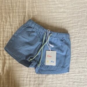 Oso & Me dusty blue shorts